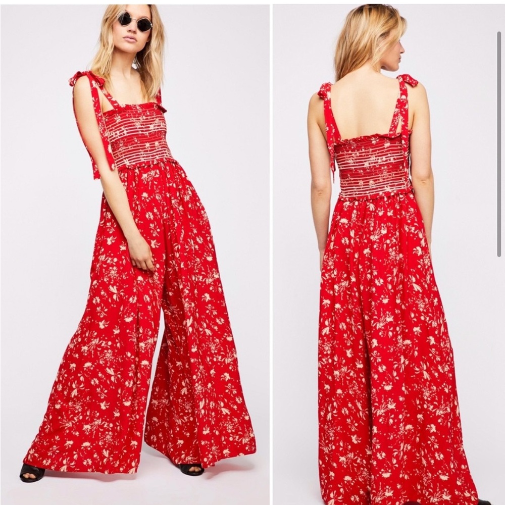 Free People- Color my world Jumpsuit